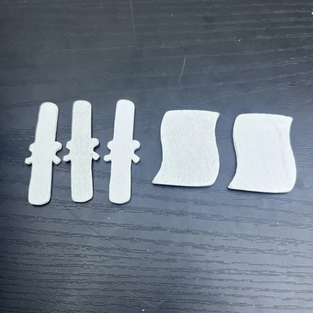 Lot Of 5 Graduation Wooden Scrapbooking Embellishments Graduation Craft Decor